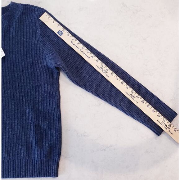 NWT PENDLETON Crew Neck Lamb's Wool Blend Sweater Ribbed Knit ?Unisex Large - Picture 7 of 8